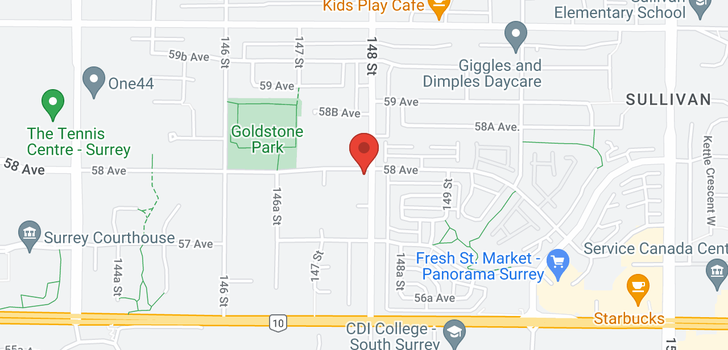 map of 14794 58TH AVENUE